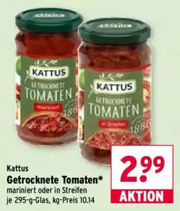 Wasgau Kattus Getrocknete Tomaten Angebot