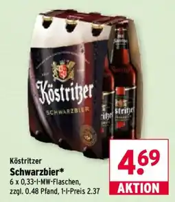 Wasgau Köstritzer Schwarzbier Angebot