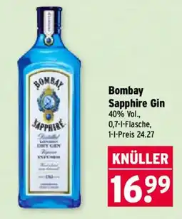 Wasgau Bombay Sapphire Gin Angebot