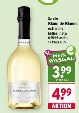 Wasgau Sorelle Blanc de Blancs Angebot