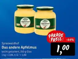 KONSUM Spreewaldhof Das andere Apfelmus Angebot