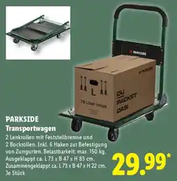 Lidl PARKSIDE Transportwagen Angebot