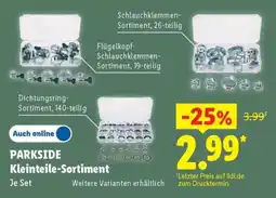 Lidl PARKSIDE Kleinteile-Sortiment Angebot