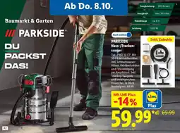 Lidl PARKSIDE Nass-/Trocken-sauger Angebot