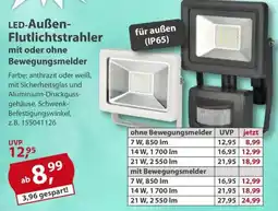 Sonderpreis Baumarkt LED-Außen-Flutlichtstrahler Angebot