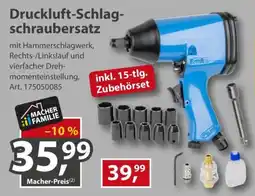 Sonderpreis Baumarkt Druckluft-Schlagschraubersatz Angebot