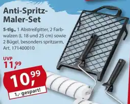 Sonderpreis Baumarkt Anti-Spritz-Maler-Set Angebot