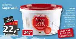 Sonderpreis Baumarkt DECOPRO Superweiß Angebot