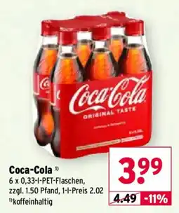 Wasgau Coca-Cola Angebot