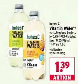 Wasgau hohes C Vitamin Water Angebot