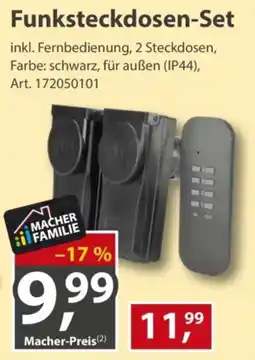 Sonderpreis Baumarkt Funksteckdosen-Set Angebot