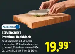 Lidl SILVERCREST Premium-Hackblock Angebot