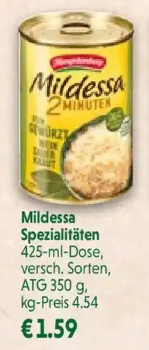 Wasgau Mildessa Spezialitäten Angebot