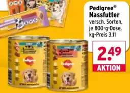 Wasgau Pedigree Nassfutter Angebot