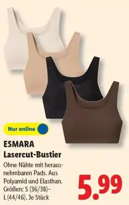 Lidl ESMARA Lasercut-Bustier Angebot