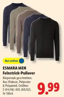 Lidl ESMARA MEN Feinstrick-Pullover Angebot