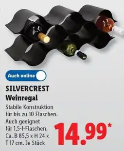 Lidl SILVERCREST Weinregal Angebot
