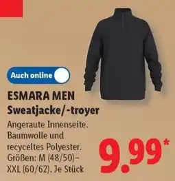 Lidl ESMARA MEN Sweatjacke/-troyer Angebot