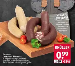 Wasgau Hausmacher Leber- oder Blutwurst Angebot