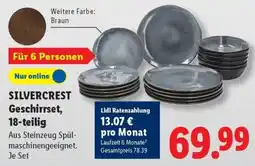 Lidl SILVERCREST Geschirrset Angebot
