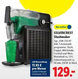 Lidl SILVERCREST Slushmaker Angebot