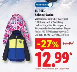 Lidl LUPILU Schnee-Jacke Angebot