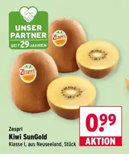Wasgau Zespri Kiwi SunGold Angebot