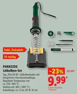 Lidl PARKSIDE Lötkolben-Set Angebot