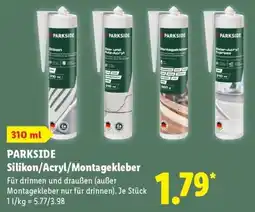 Lidl PARKSIDE Silikon/Acryl/Montagekleber Angebot