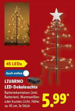 Lidl LIVARNO LED-Dekoleuchte Angebot