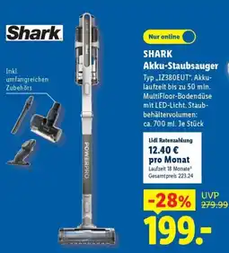 Lidl SHARK Akku-Staubsauger Angebot