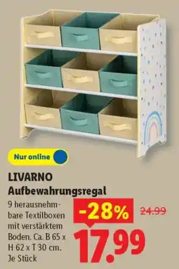Lidl LIVARNO Aufbewahrungsregal Angebot