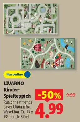 Lidl LIVARNO Kinder-Spielteppich Angebot