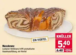 Wasgau KNÜLLER Nusskranz Angebot