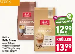 Wasgau Melitta Bella Crema Angebot