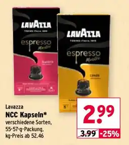 Wasgau Lavazza NCC Kapseln Angebot