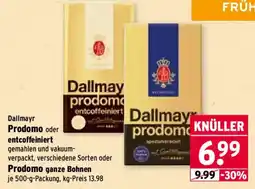 Wasgau Dallmayr Prodomo Angebot