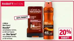Wasgau L'OREAL Men Expert Dusche Angebot