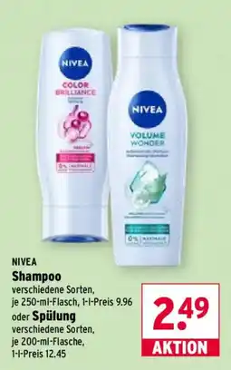 Wasgau NIVEA Shampoo Angebot