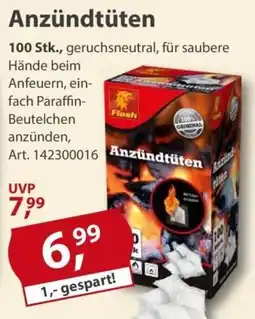 Sonderpreis Baumarkt Flash Anzündtüten Angebot