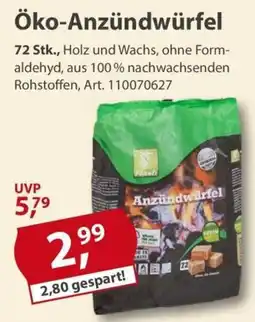 Sonderpreis Baumarkt Öko-Anzündwürfel Flash Angebot