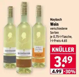 Wasgau Maybach Wein Angebot