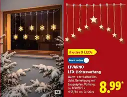 Lidl LIVARNO LED-Lichtervorhang Angebot