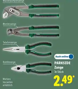 Lidl PARKSIDE Zange Angebot