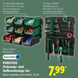 Lidl PARKSIDE Ordnungs- und Aufbewahrungs-Set Angebot