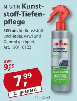 Sonderpreis Baumarkt NIGRIN Kunststoff-Tiefenpflege Angebot