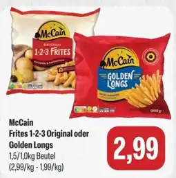 Feneberg McCain Frites 1-2-3 Original oder Golden Longs Angebot