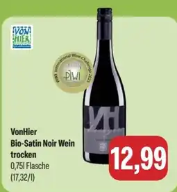 Feneberg VonHier Bio-Satin Noir Wein trocken Angebot