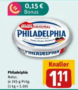 REWE Philadelphia Angebot
