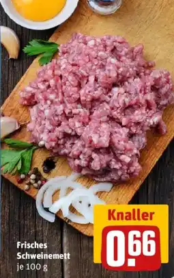 REWE Frisches Schweinemett Angebot